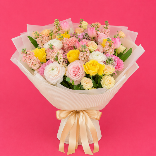 Peachy Charm Bouquet